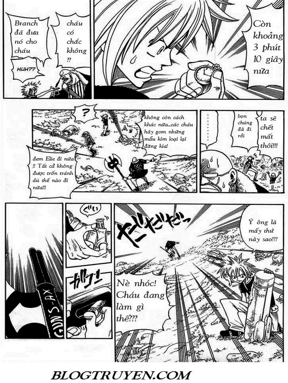 Truyện Tranh Thánh Thạch Rave - Rave Master trang 8