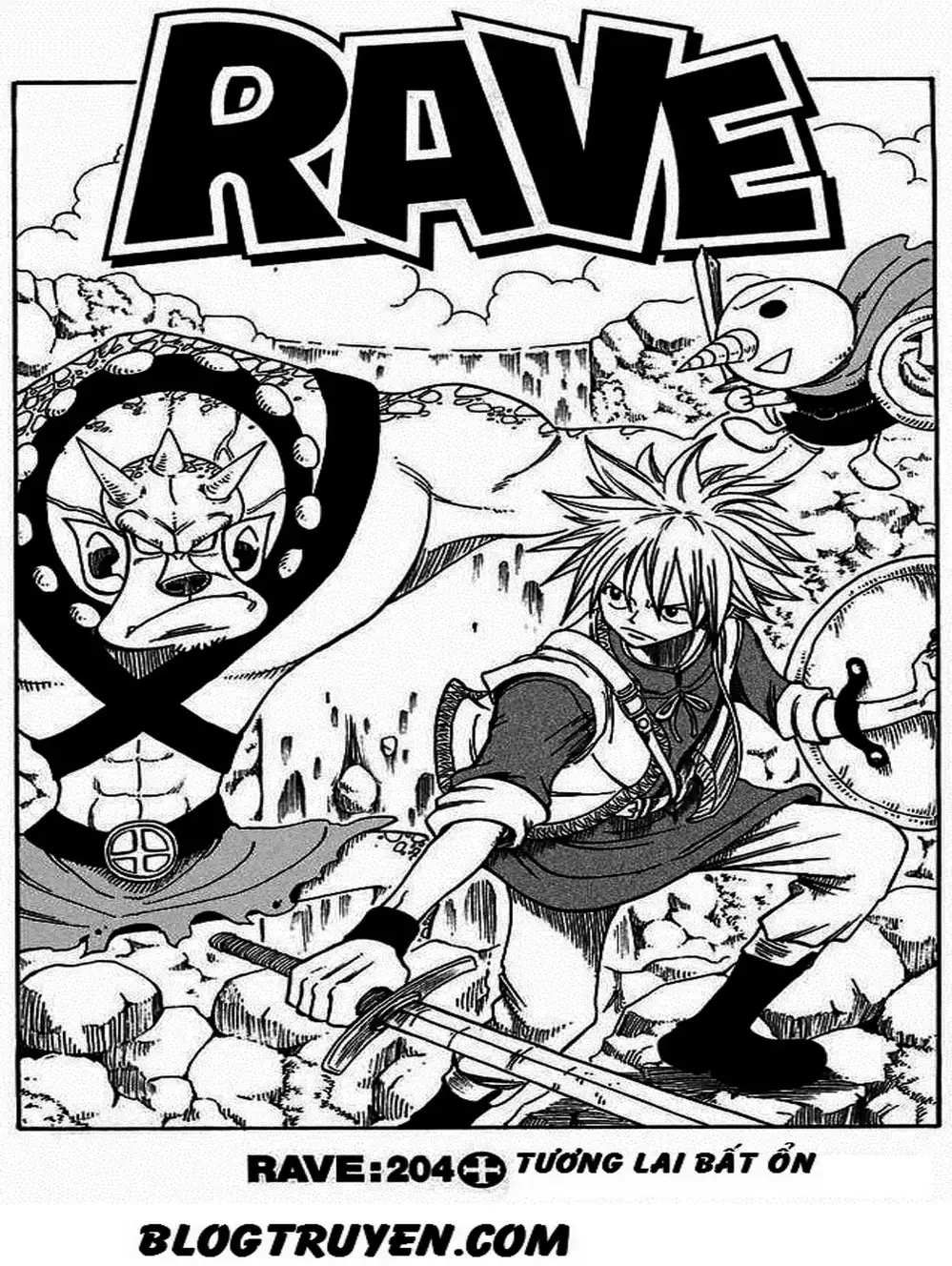 Truyện Tranh Thánh Thạch Rave - Rave Master trang 8