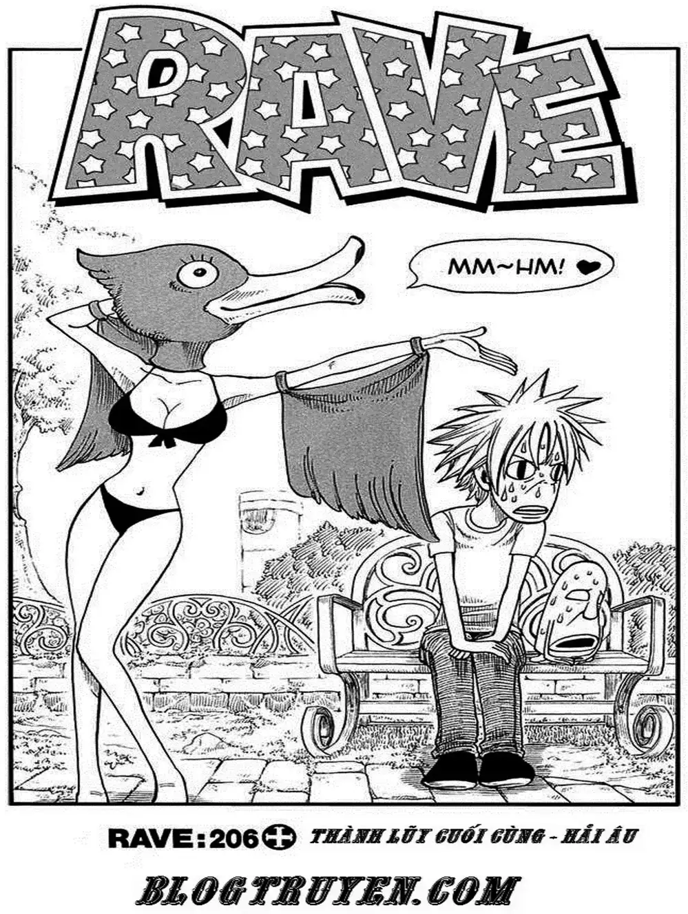 Truyện Tranh Thánh Thạch Rave - Rave Master trang 8