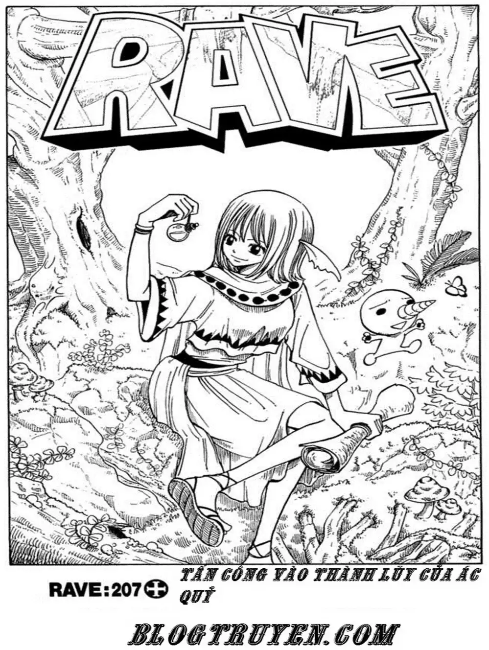 Truyện Tranh Thánh Thạch Rave - Rave Master trang 8