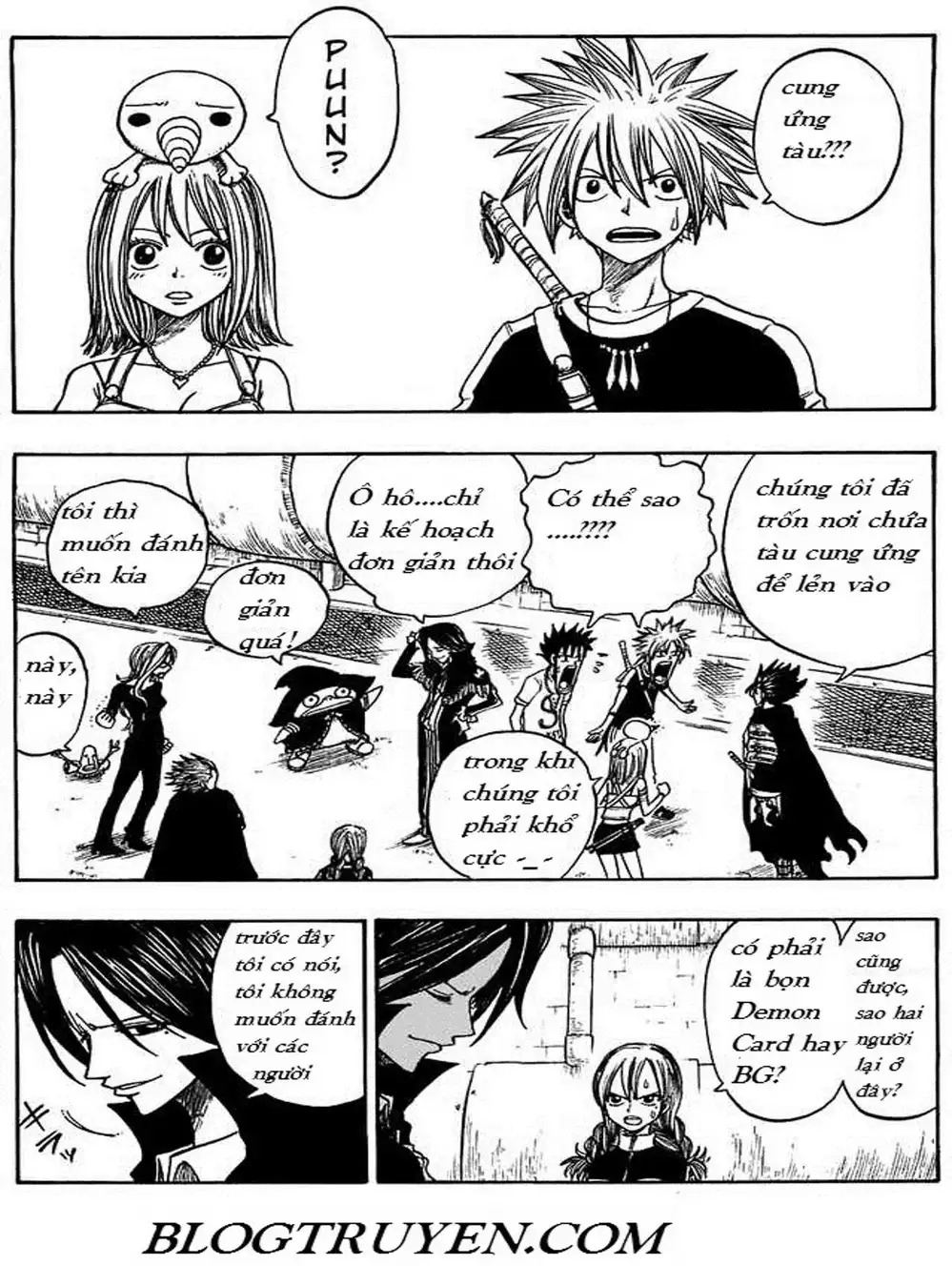 Truyện Tranh Thánh Thạch Rave - Rave Master trang 8