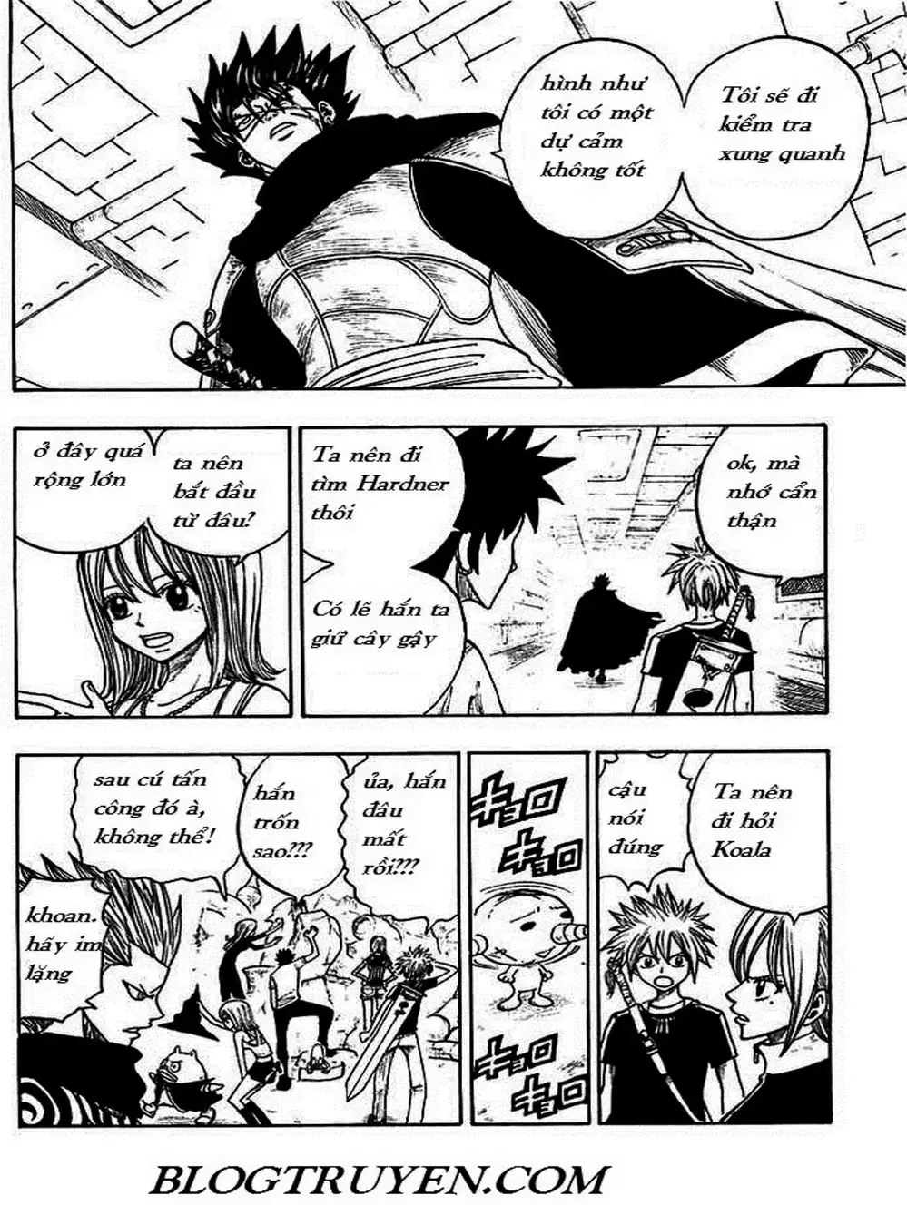 Truyện Tranh Thánh Thạch Rave - Rave Master trang 8