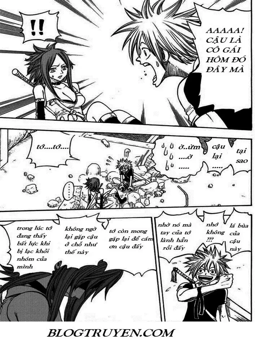 Truyện Tranh Thánh Thạch Rave - Rave Master trang 8