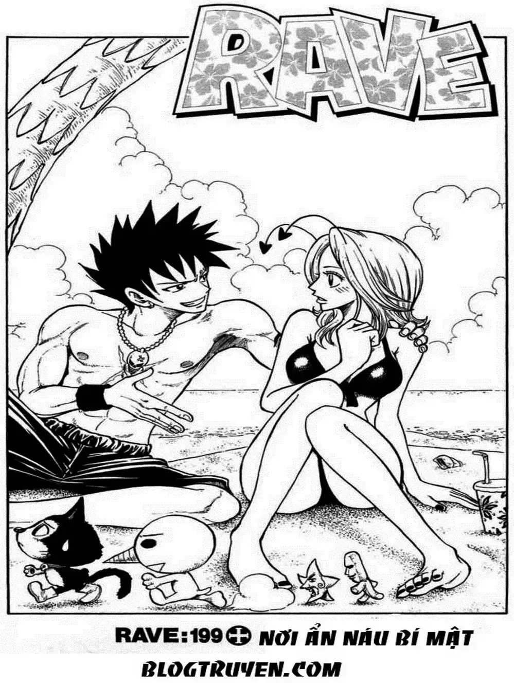 Truyện Tranh Thánh Thạch Rave - Rave Master trang 8