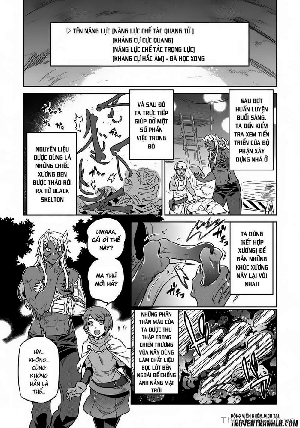 Truyện Tranh Chuyển Sinh Thành Quái Vật - Re: Monster trang 7