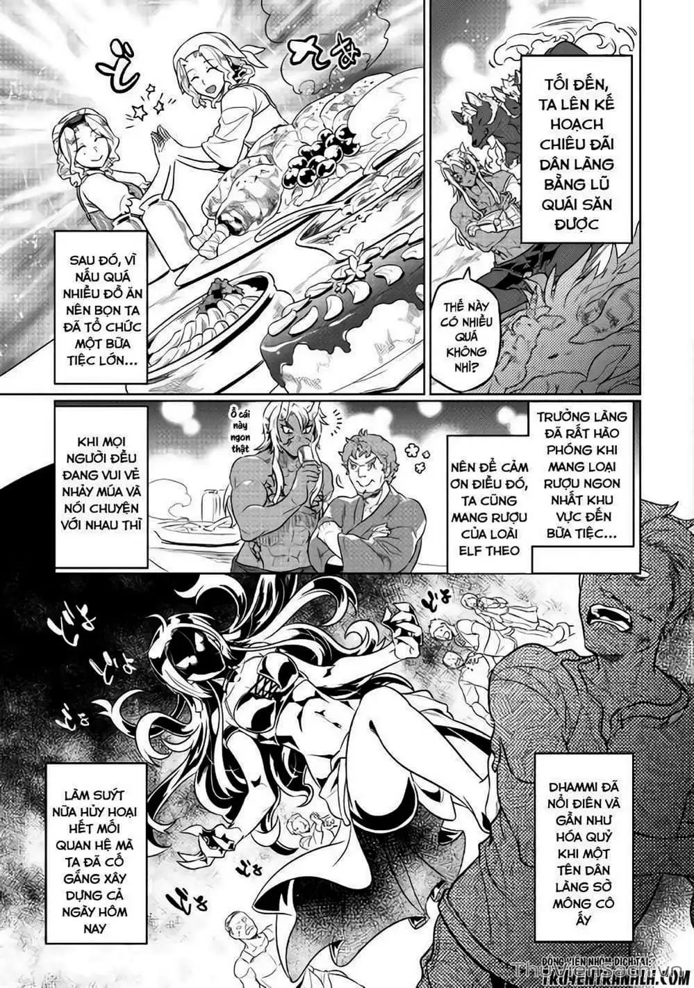 Truyện Tranh Chuyển Sinh Thành Quái Vật - Re: Monster trang 7