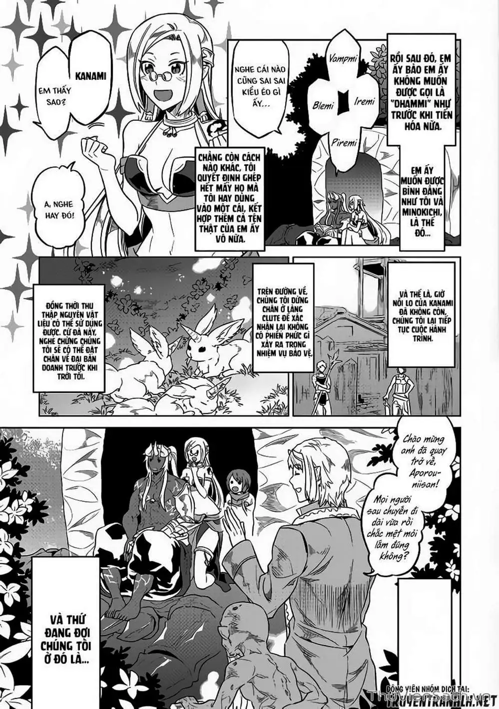 Truyện Tranh Chuyển Sinh Thành Quái Vật - Re: Monster trang 7