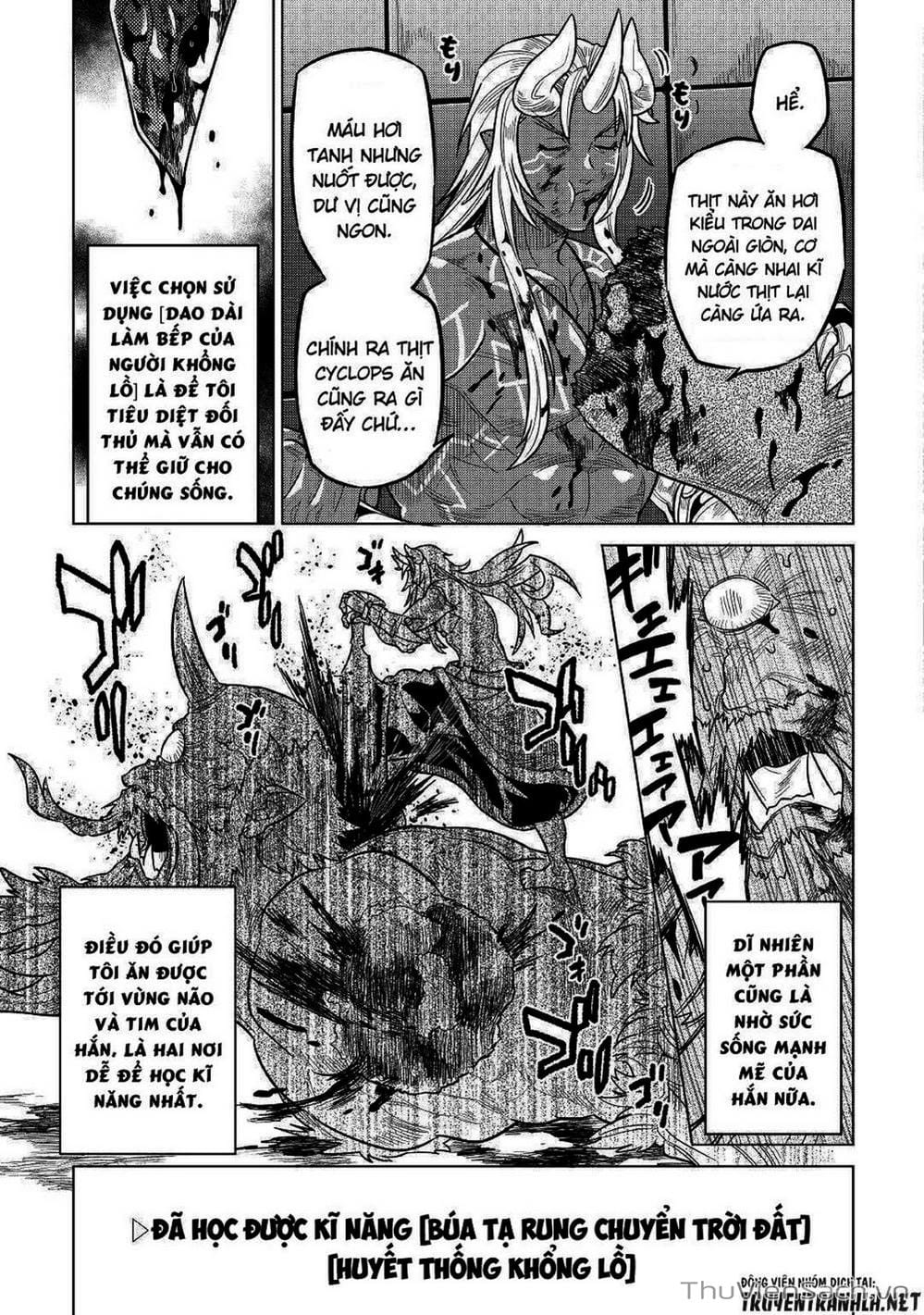 Truyện Tranh Chuyển Sinh Thành Quái Vật - Re: Monster trang 7