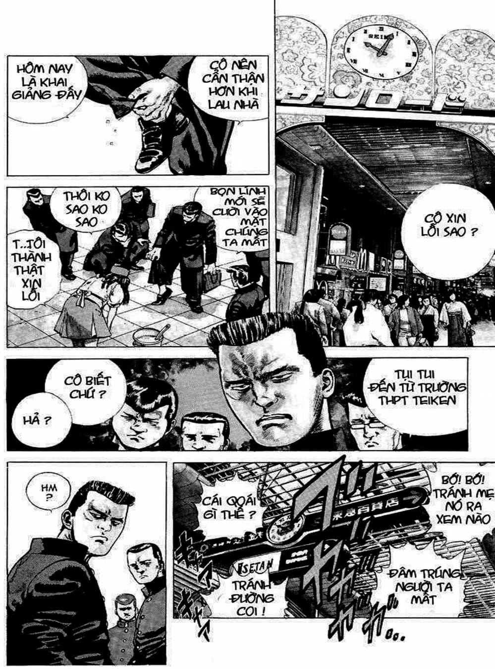 Truyện Tranh Gã Vô Dụng - Rokudenashi Blues trang 7