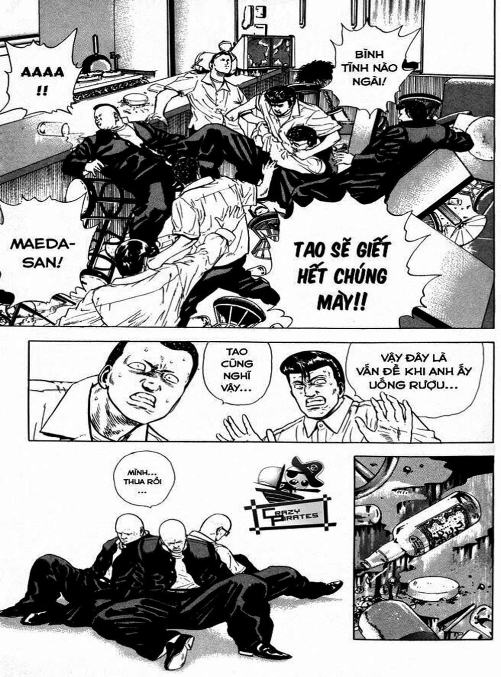 Truyện Tranh Gã Vô Dụng - Rokudenashi Blues trang 7