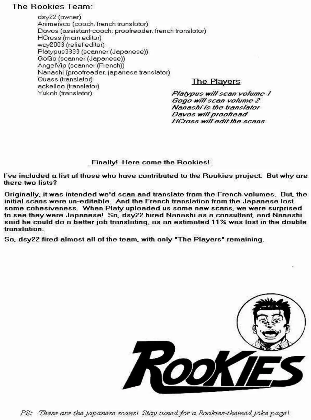 Truyện Tranh Những Chàng Tân Binh - Rookies trang 5