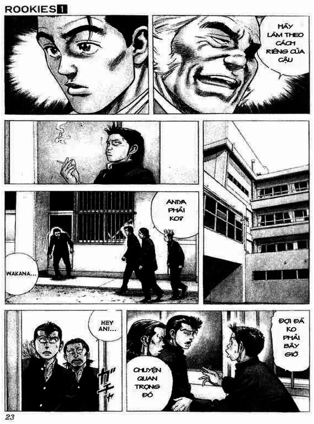 Truyện Tranh Những Chàng Tân Binh - Rookies trang 5