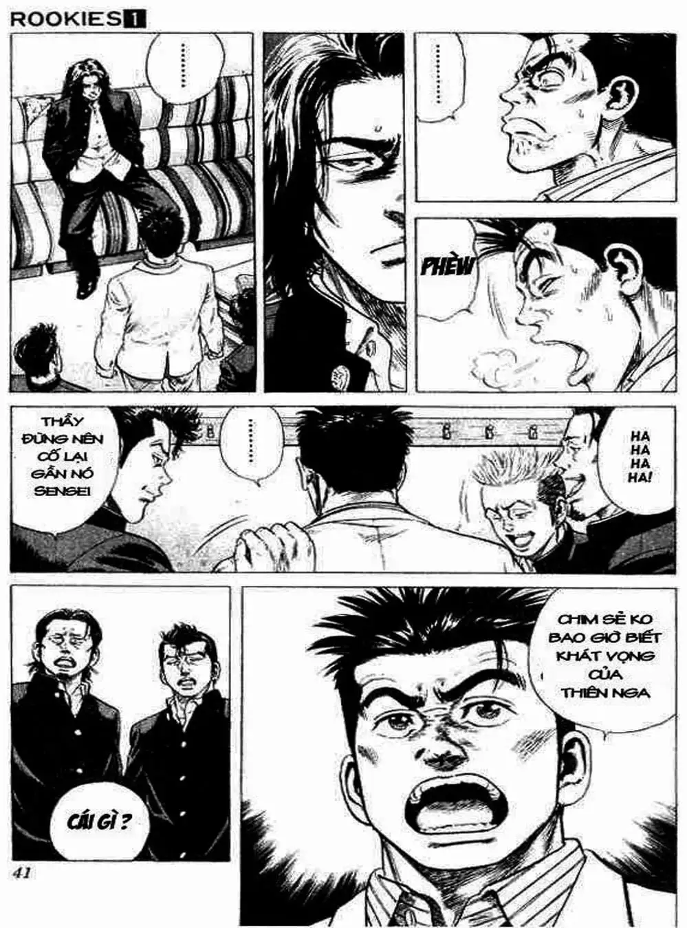 Truyện Tranh Những Chàng Tân Binh - Rookies trang 5