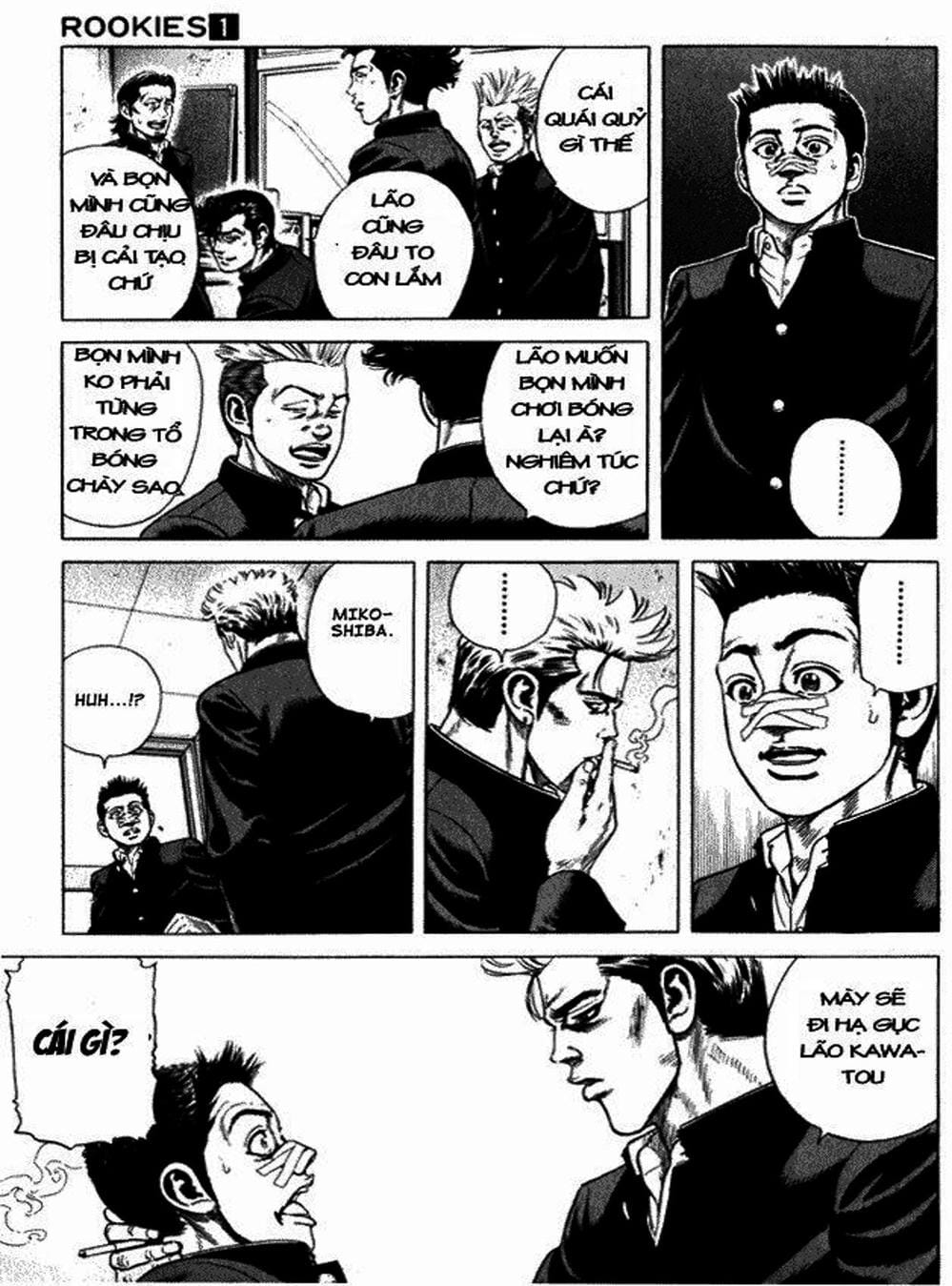 Truyện Tranh Những Chàng Tân Binh - Rookies trang 5