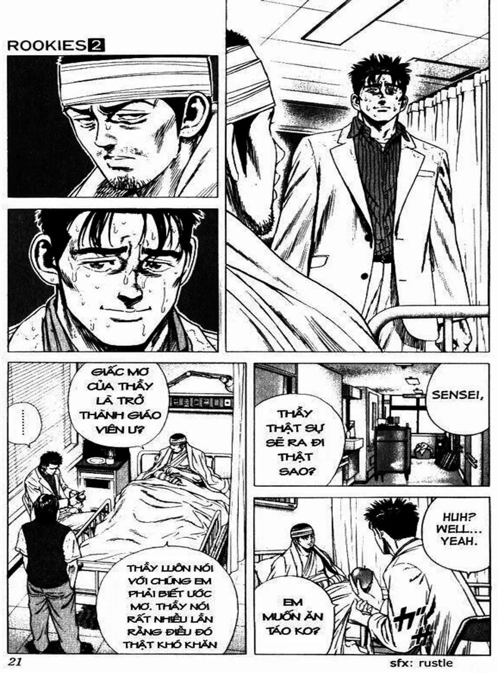 Truyện Tranh Những Chàng Tân Binh - Rookies trang 5