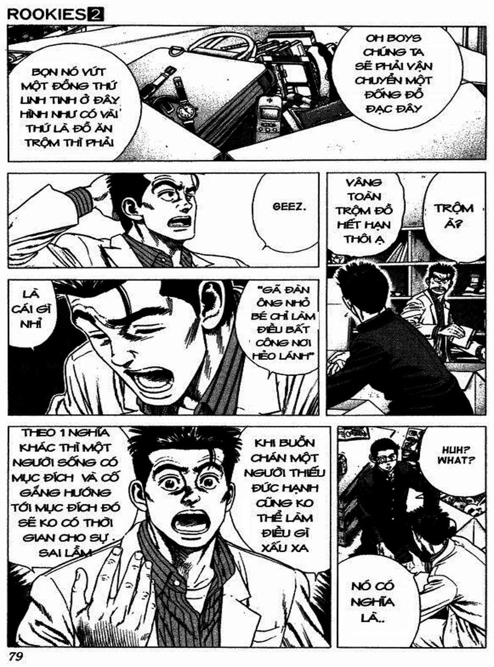 Truyện Tranh Những Chàng Tân Binh - Rookies trang 5