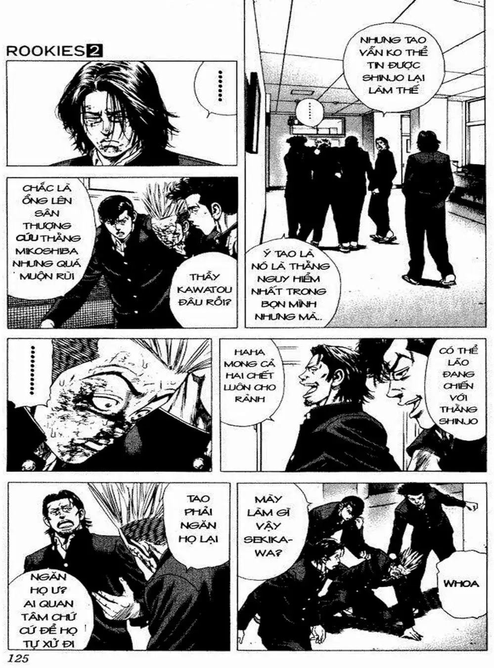 Truyện Tranh Những Chàng Tân Binh - Rookies trang 5
