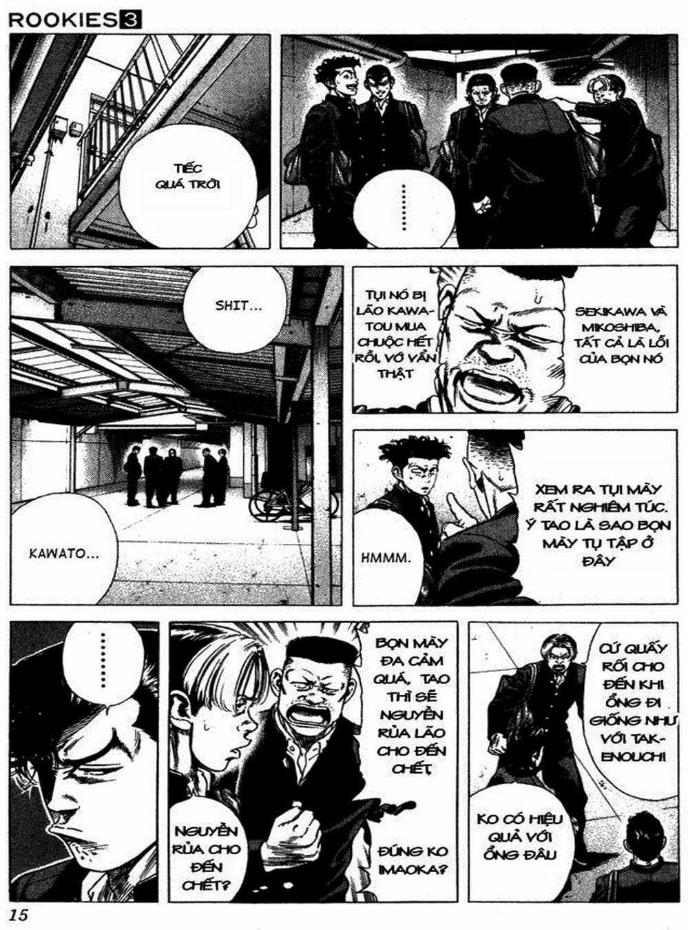 Truyện Tranh Những Chàng Tân Binh - Rookies trang 5