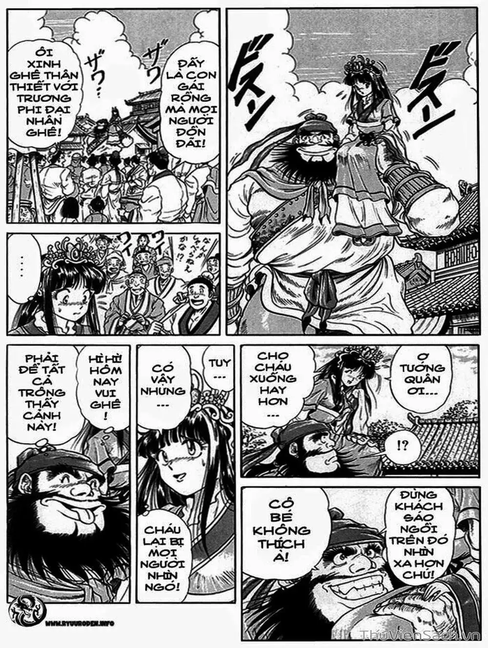 Truyện Tranh Chú Bé Rồng - Ryuuroden trang 5