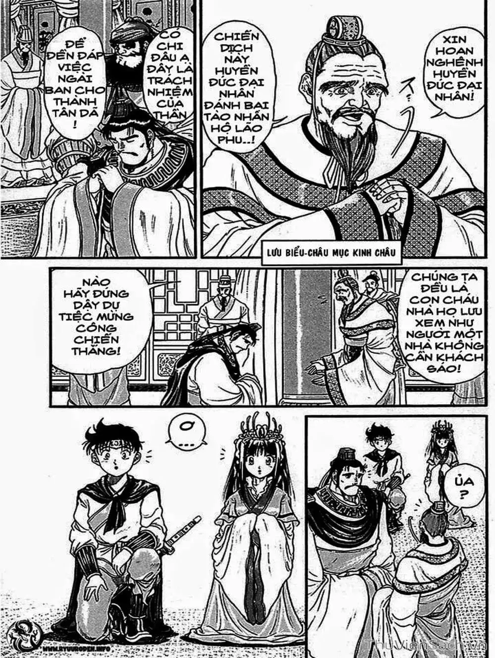 Truyện Tranh Chú Bé Rồng - Ryuuroden trang 5