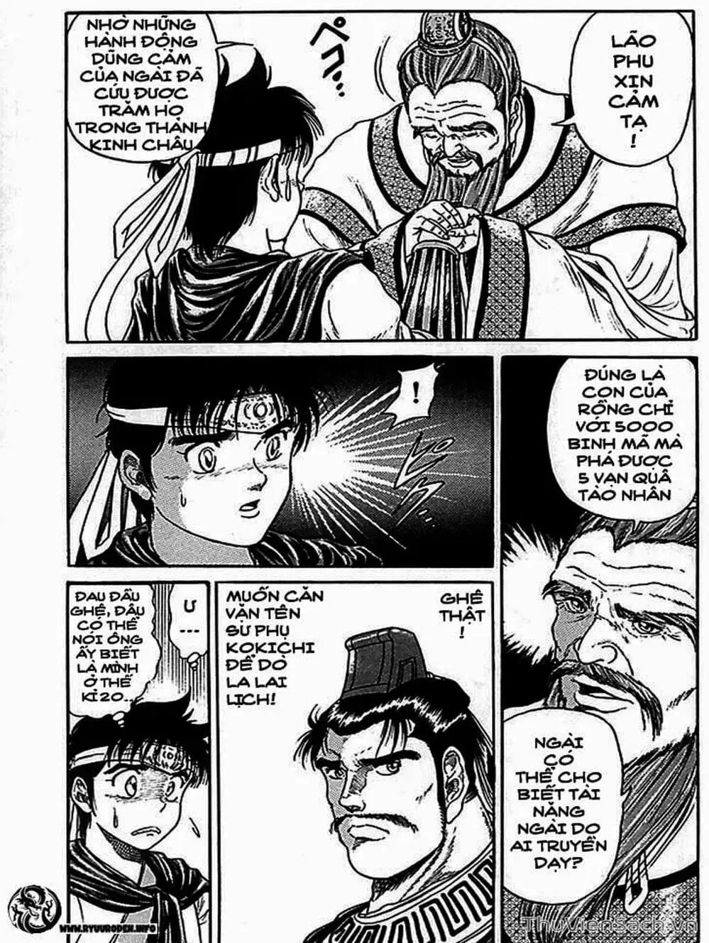 Truyện Tranh Chú Bé Rồng - Ryuuroden trang 5