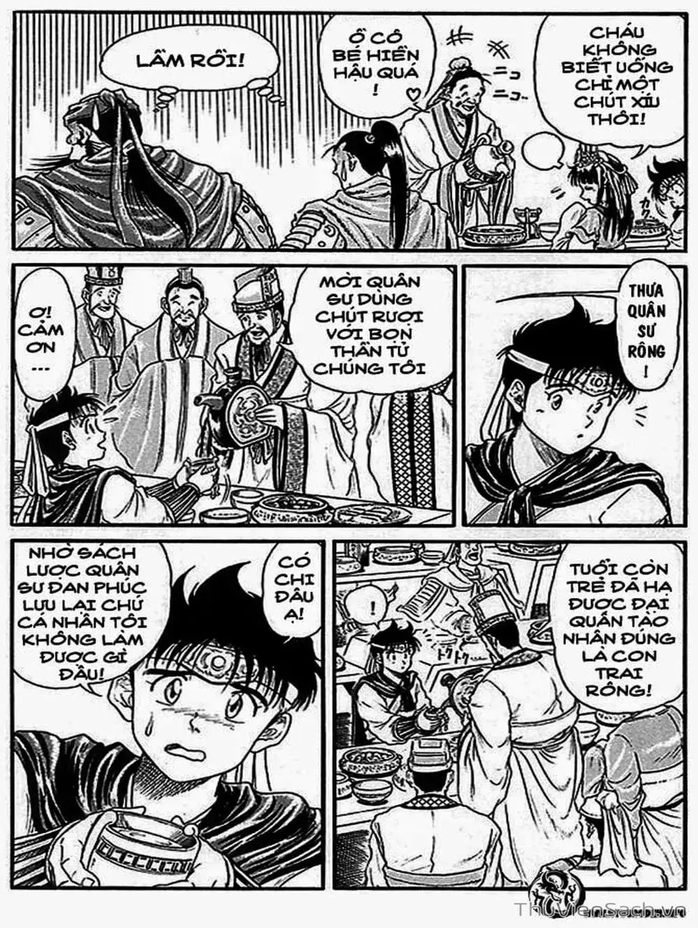 Truyện Tranh Chú Bé Rồng - Ryuuroden trang 5