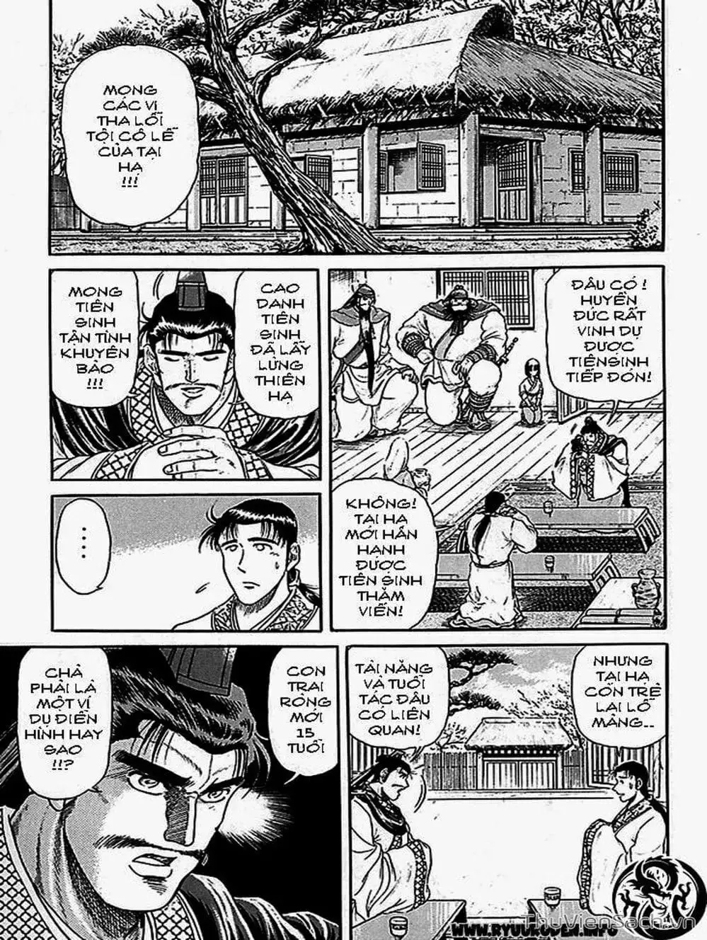 Truyện Tranh Chú Bé Rồng - Ryuuroden trang 5