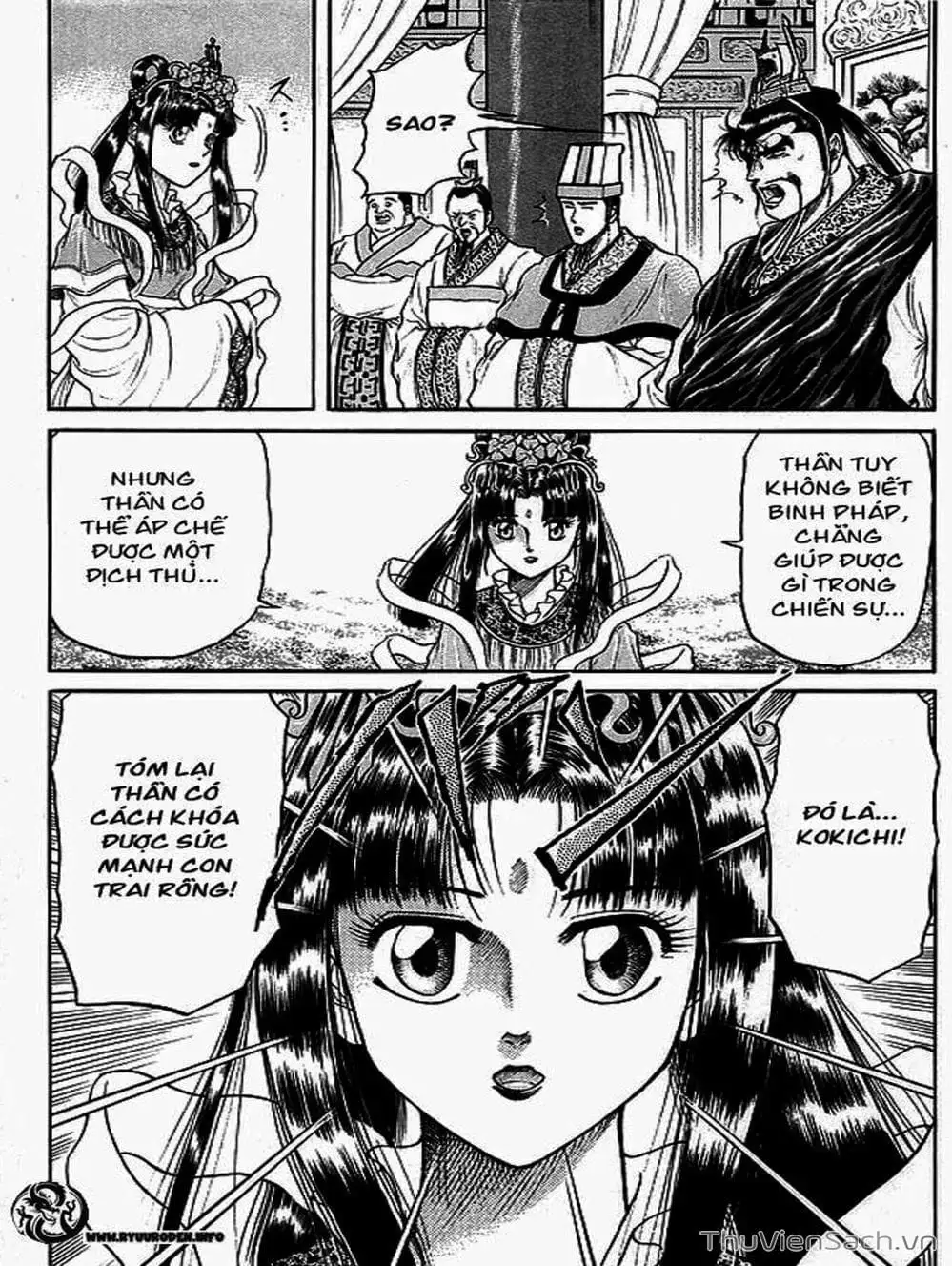 Truyện Tranh Chú Bé Rồng - Ryuuroden trang 5