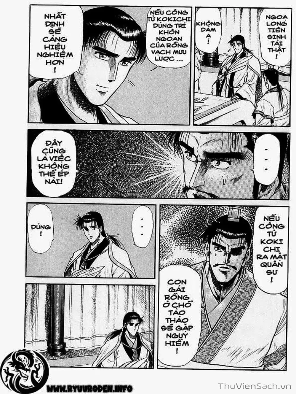 Truyện Tranh Chú Bé Rồng - Ryuuroden trang 5