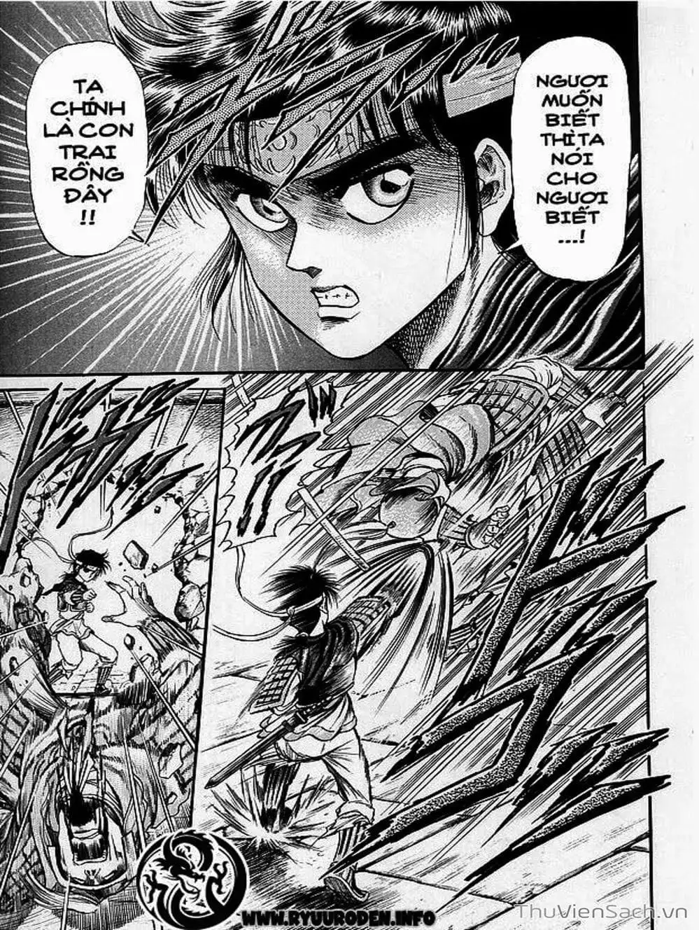 Truyện Tranh Chú Bé Rồng - Ryuuroden trang 5