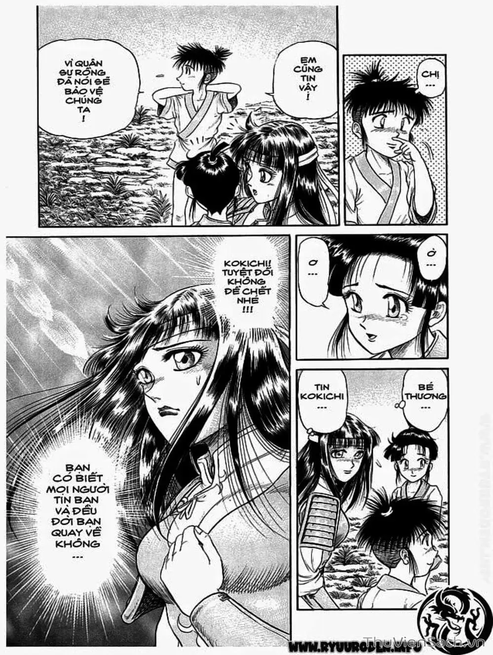 Truyện Tranh Chú Bé Rồng - Ryuuroden trang 5