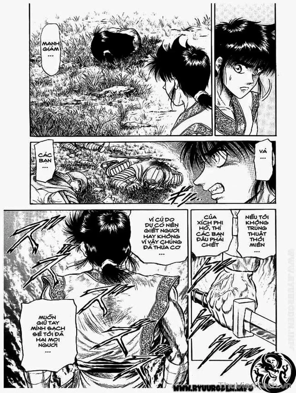 Truyện Tranh Chú Bé Rồng - Ryuuroden trang 5