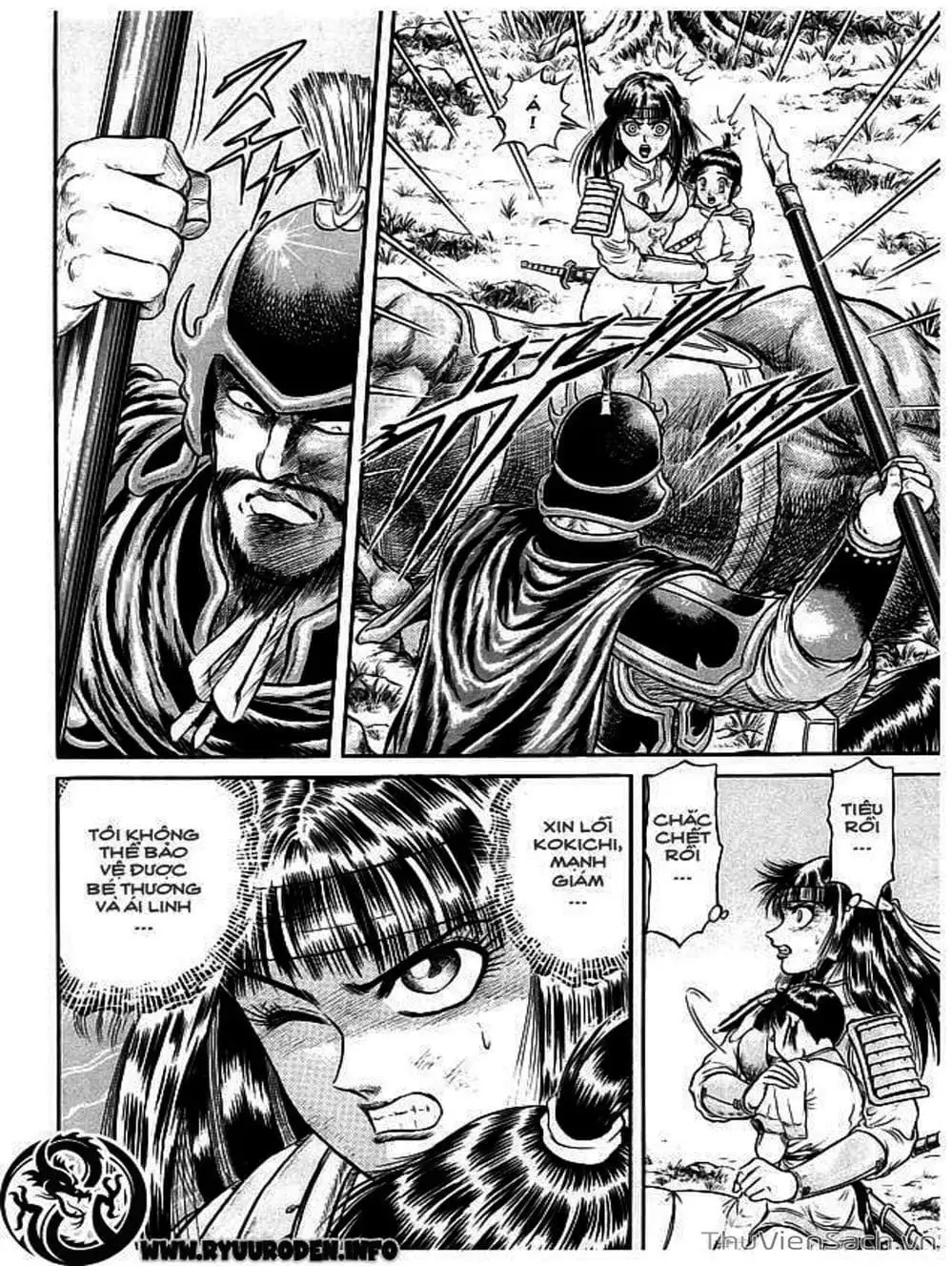 Truyện Tranh Chú Bé Rồng - Ryuuroden trang 5