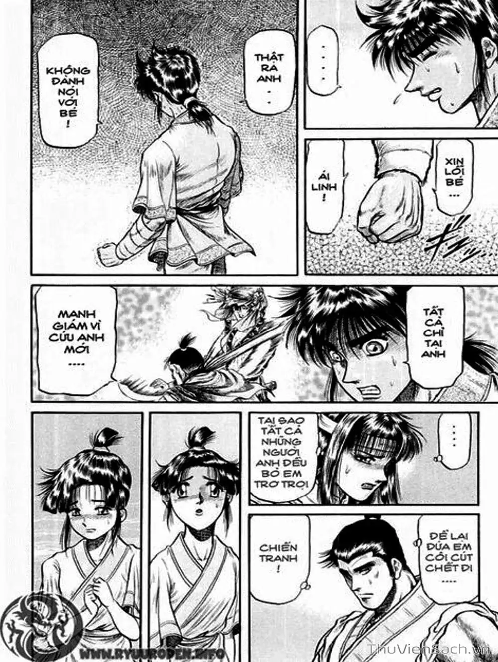 Truyện Tranh Chú Bé Rồng - Ryuuroden trang 5