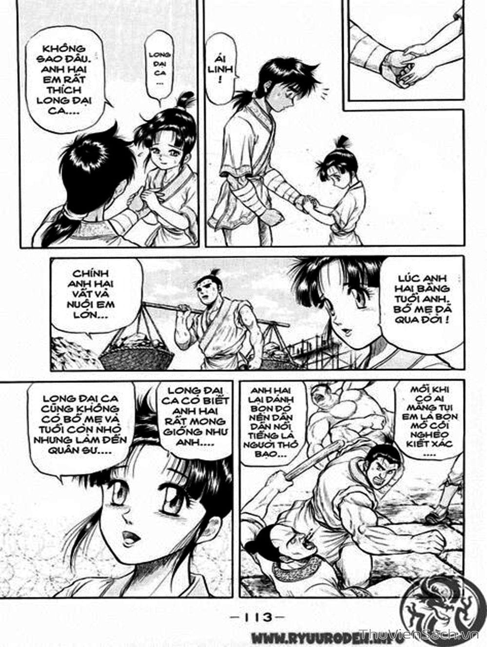 Truyện Tranh Chú Bé Rồng - Ryuuroden trang 5