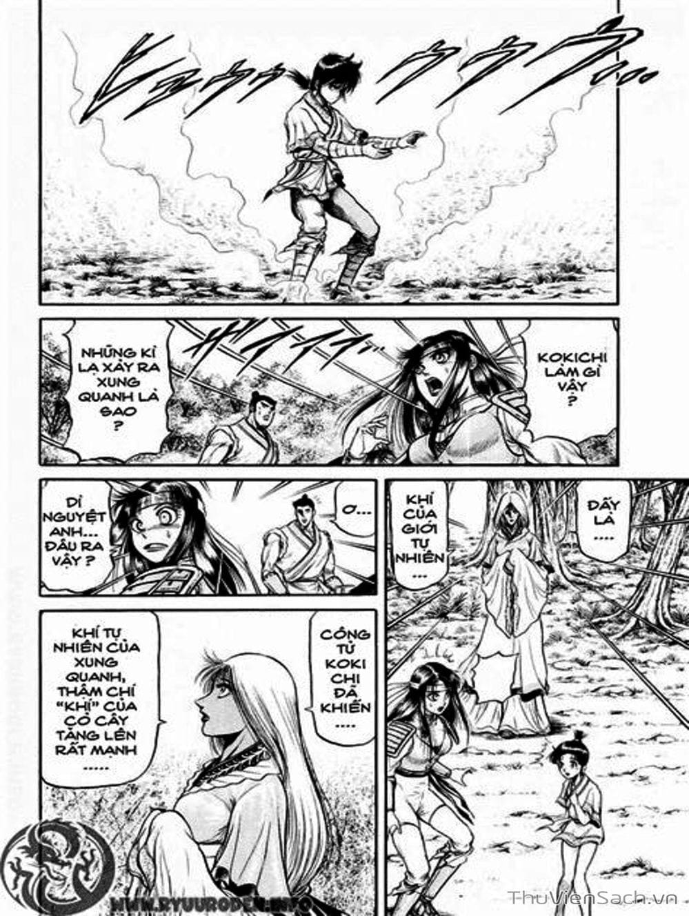 Truyện Tranh Chú Bé Rồng - Ryuuroden trang 5