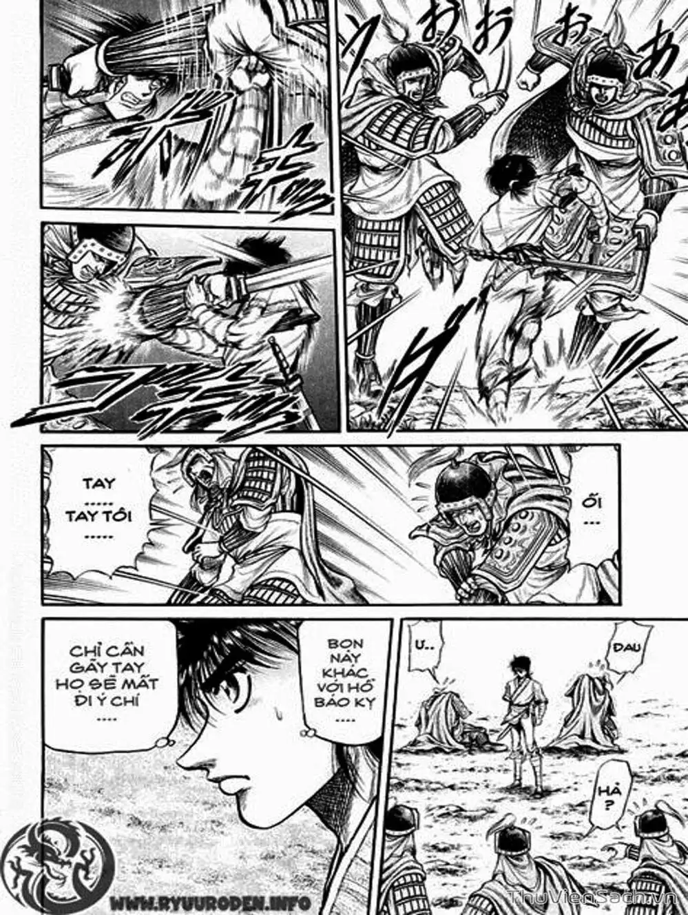 Truyện Tranh Chú Bé Rồng - Ryuuroden trang 5