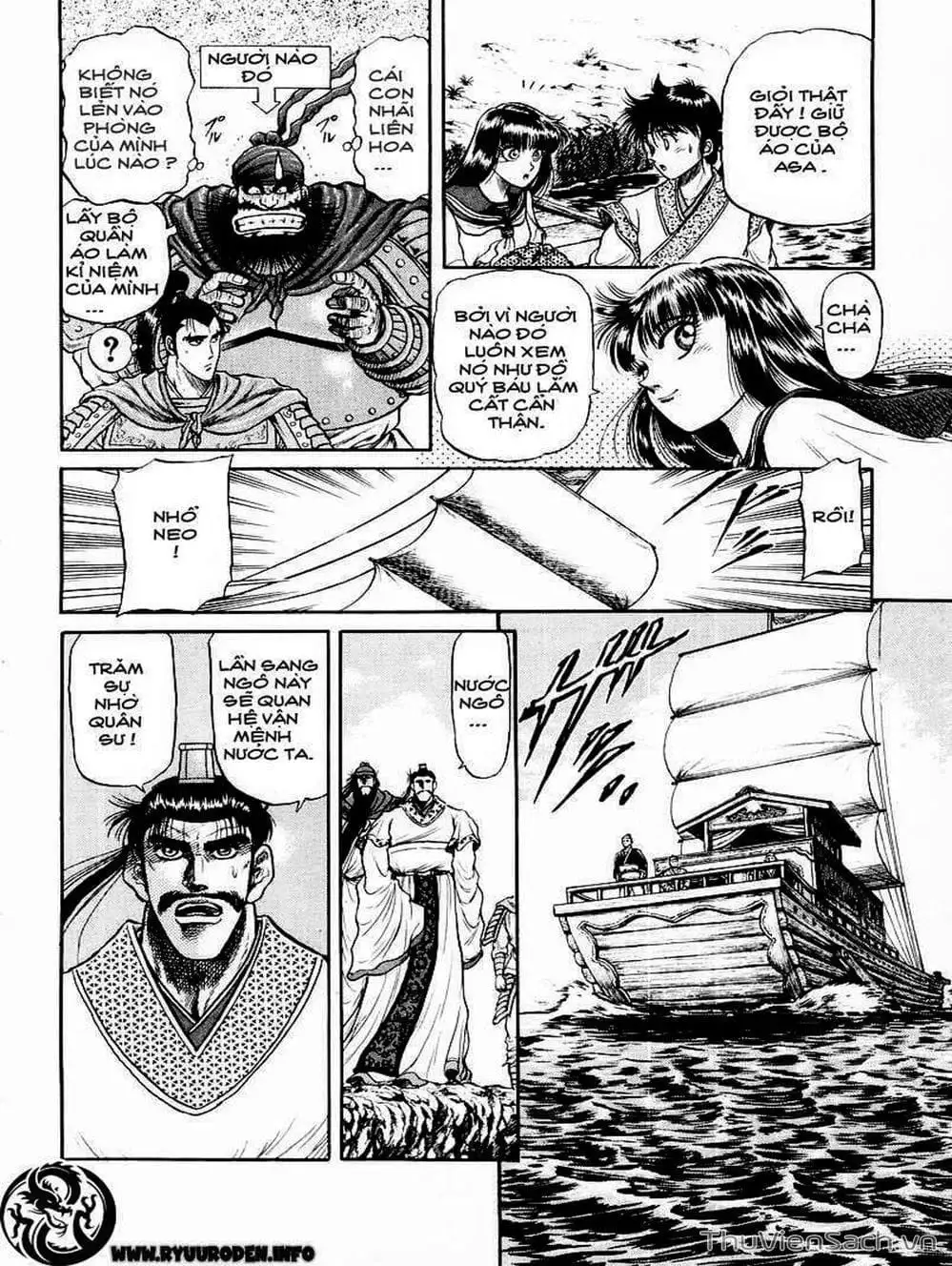 Truyện Tranh Chú Bé Rồng - Ryuuroden trang 5