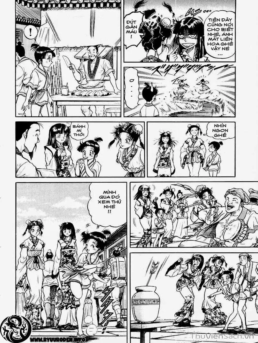 Truyện Tranh Chú Bé Rồng - Ryuuroden trang 5