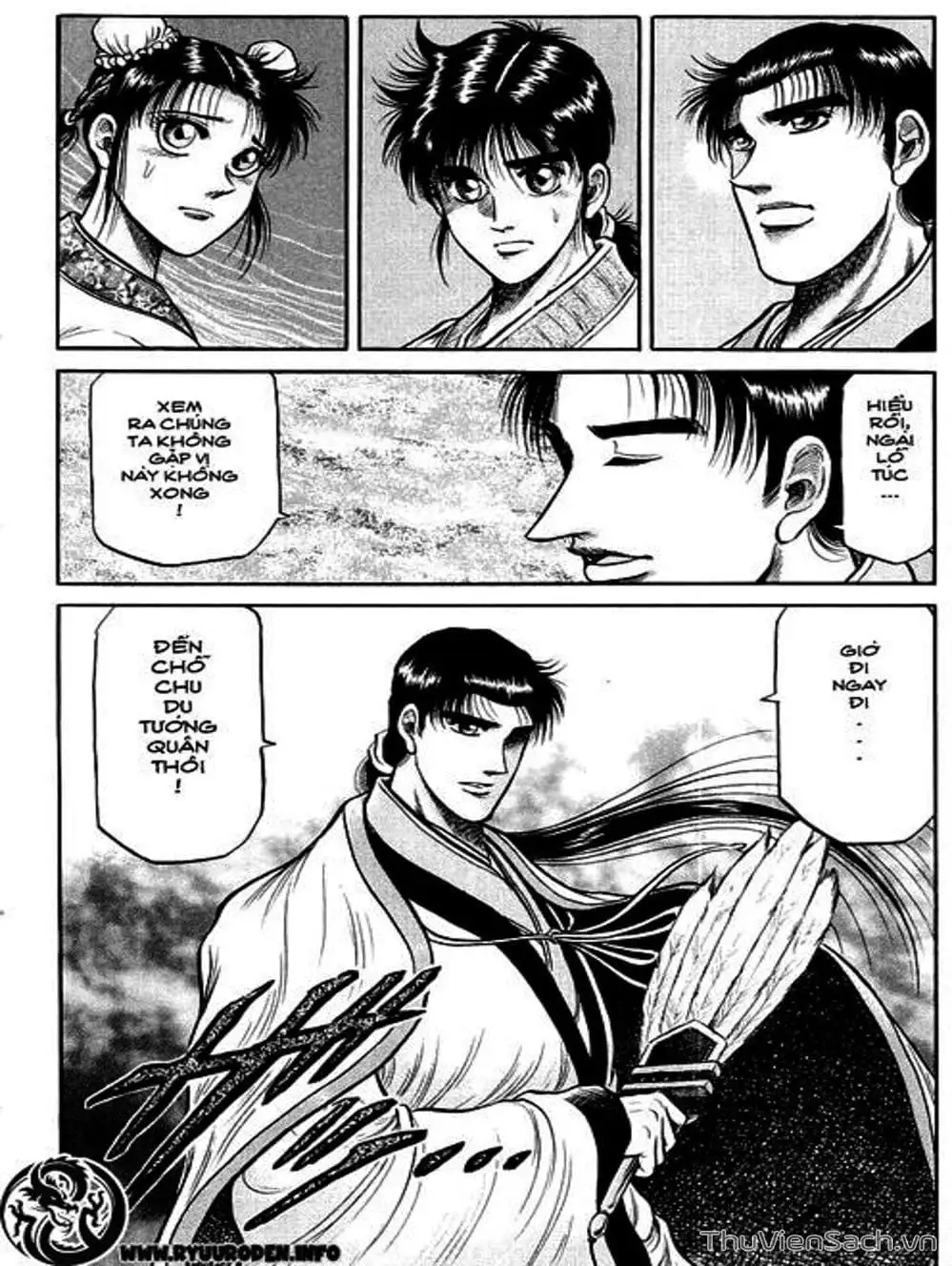 Truyện Tranh Chú Bé Rồng - Ryuuroden trang 5