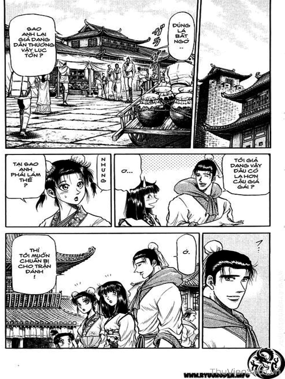 Truyện Tranh Chú Bé Rồng - Ryuuroden trang 5