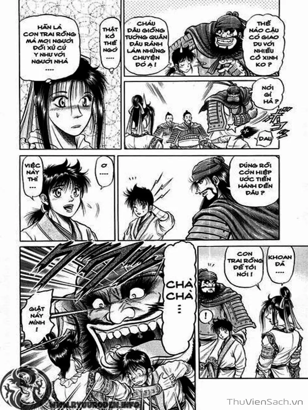 Truyện Tranh Chú Bé Rồng - Ryuuroden trang 5