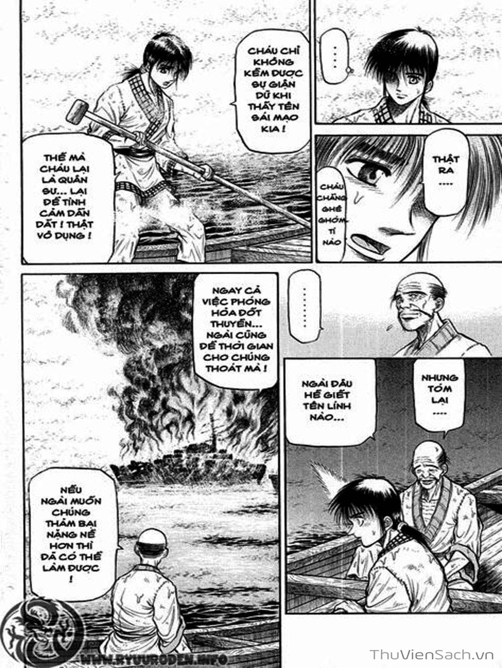 Truyện Tranh Chú Bé Rồng - Ryuuroden trang 5