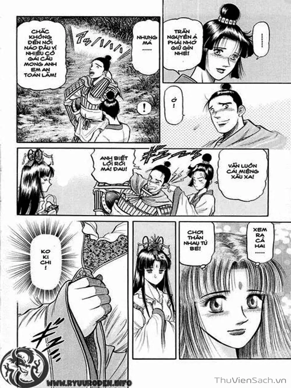 Truyện Tranh Chú Bé Rồng - Ryuuroden trang 5