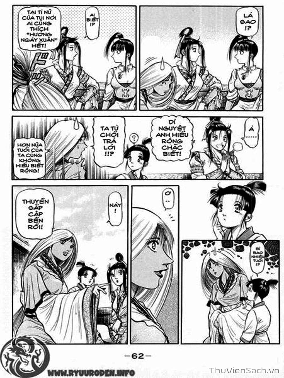 Truyện Tranh Chú Bé Rồng - Ryuuroden trang 5