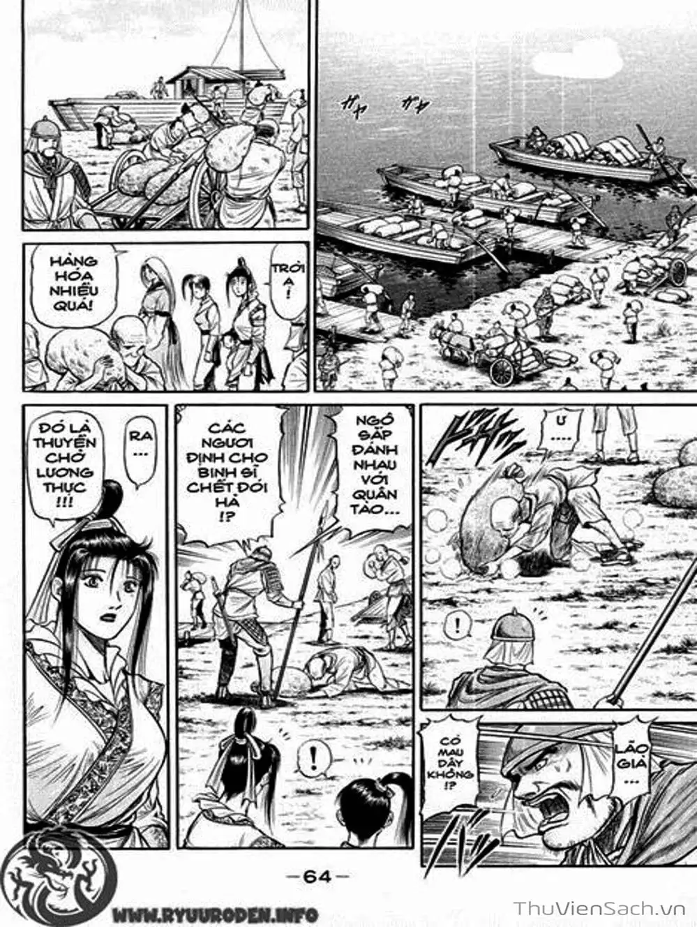 Truyện Tranh Chú Bé Rồng - Ryuuroden trang 5