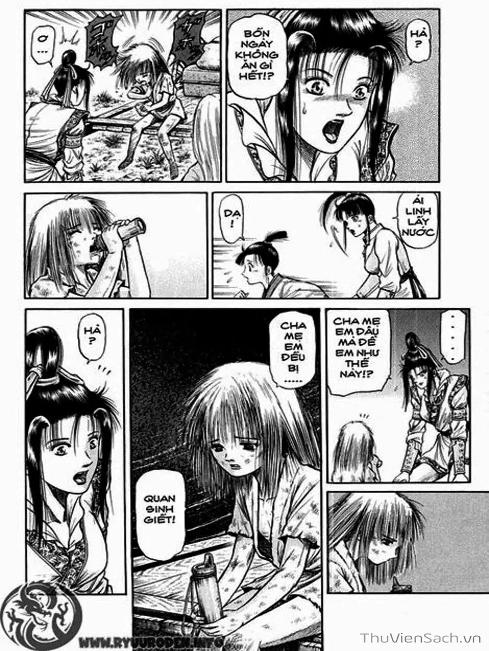 Truyện Tranh Chú Bé Rồng - Ryuuroden trang 5