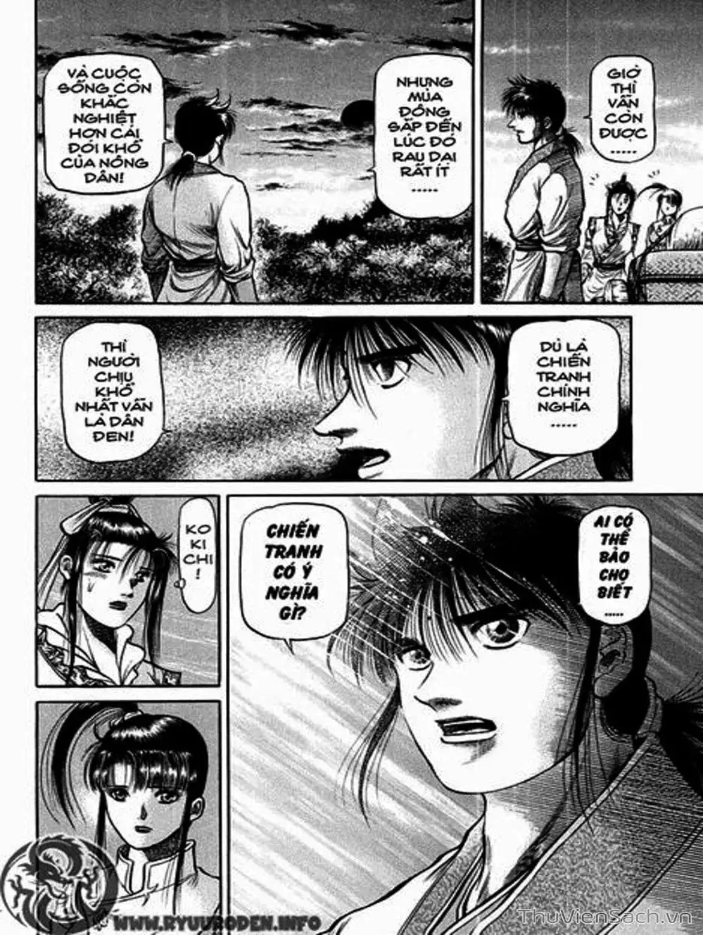 Truyện Tranh Chú Bé Rồng - Ryuuroden trang 5