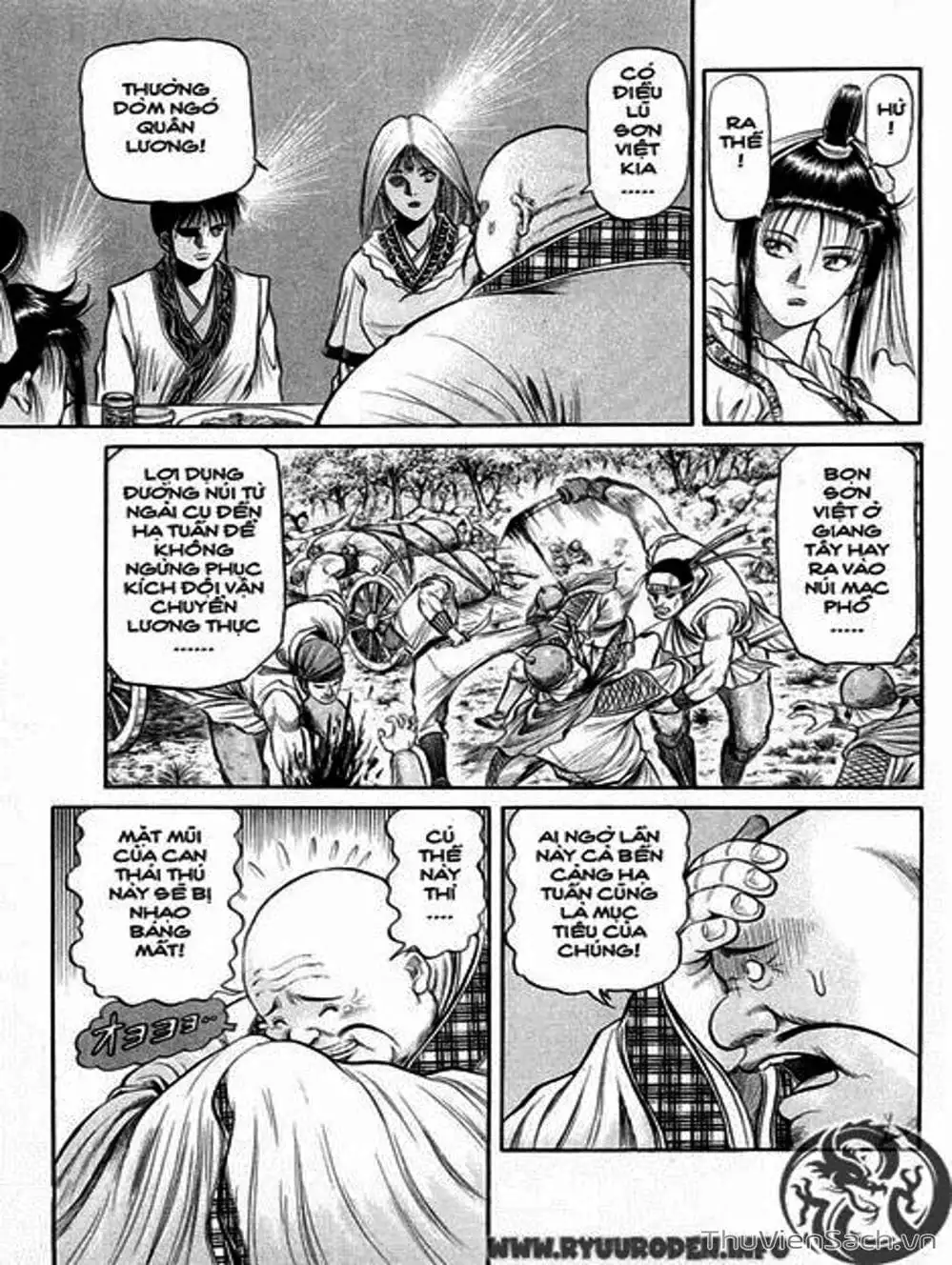 Truyện Tranh Chú Bé Rồng - Ryuuroden trang 5