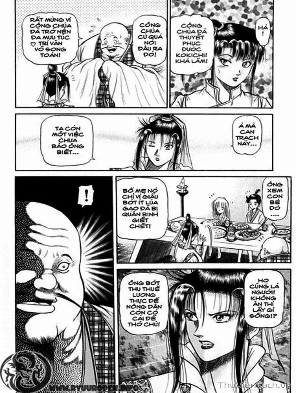 Truyện Tranh Chú Bé Rồng - Ryuuroden trang 5